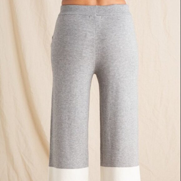 GRAY STRIPED LOUNGE PANTS - Picture 4 of 4